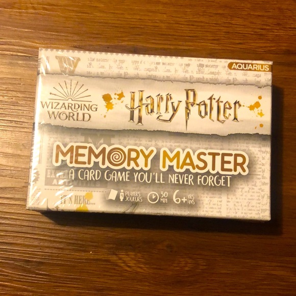 wizard world Toys Harry Potter Memory Master Card Game Poshmark